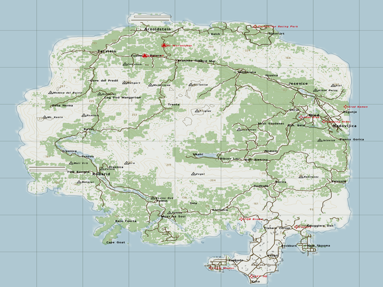Some DayZ Maps | DayZ survive the Apocalypse